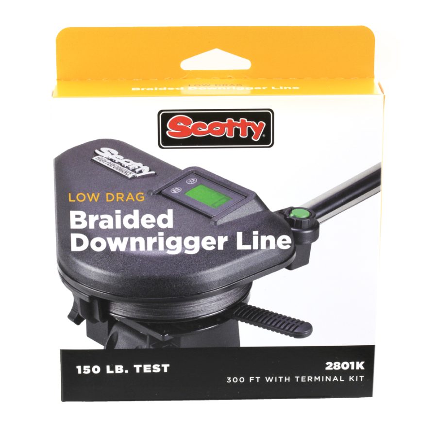 2800 Low Drag Braided Downrigger Line (150lb. test)