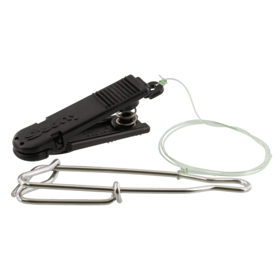 1046 Mini Snapper Line Release With Stacking Self-Locating Snap and 18" Leader - Line Releases